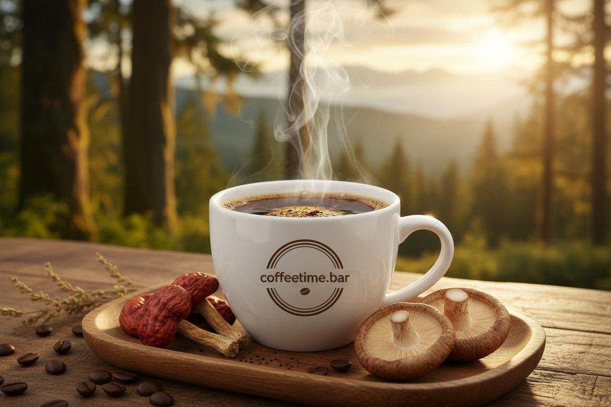 Coffee with Mushrooms Dark Roast