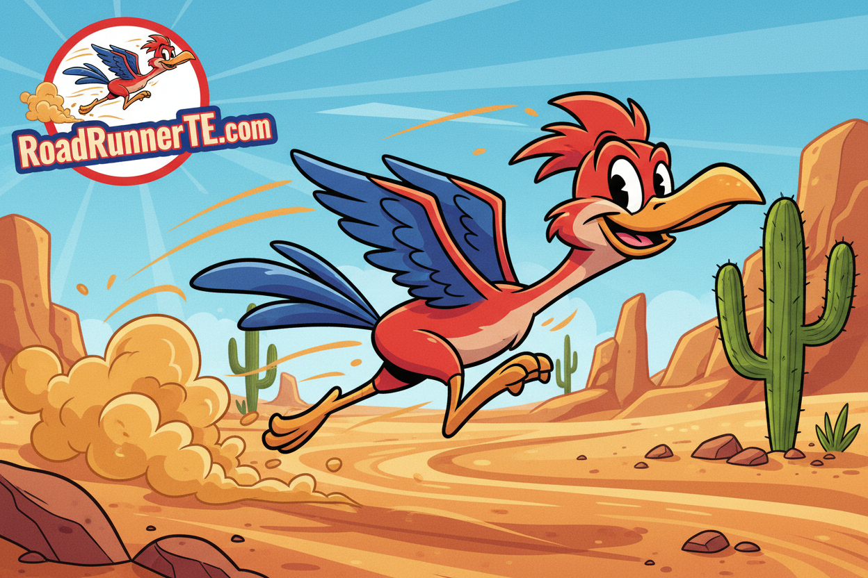 Road Runner TE 11oz Ceramic Mug with Color Inside